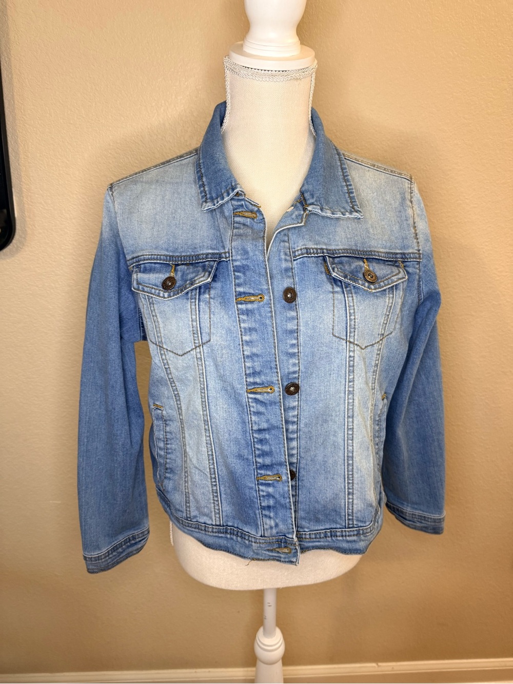 Copper Key Light Blue Denim Jean Jacket